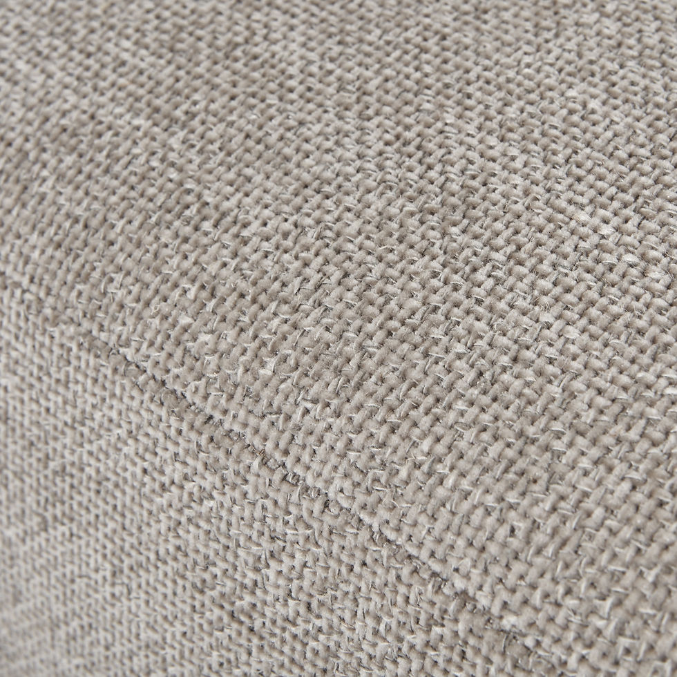 Thumbnail: Vesper Taupe Cushion Back Three Seater Sofa