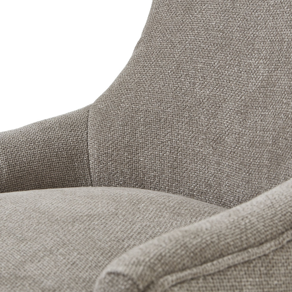 Thumbnail: Brockham Woven Taupe Dining Chair
