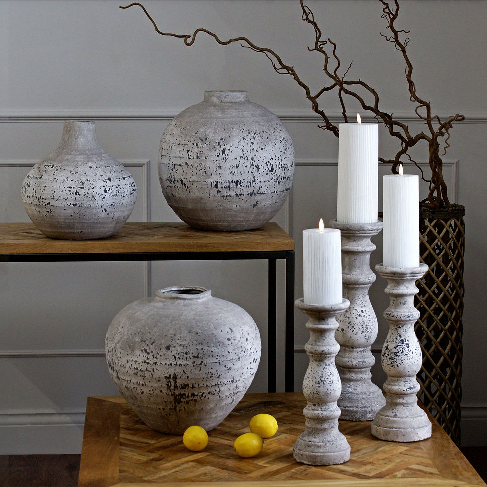 Thumbnail: Tiber Large Stone Ceramic Vase