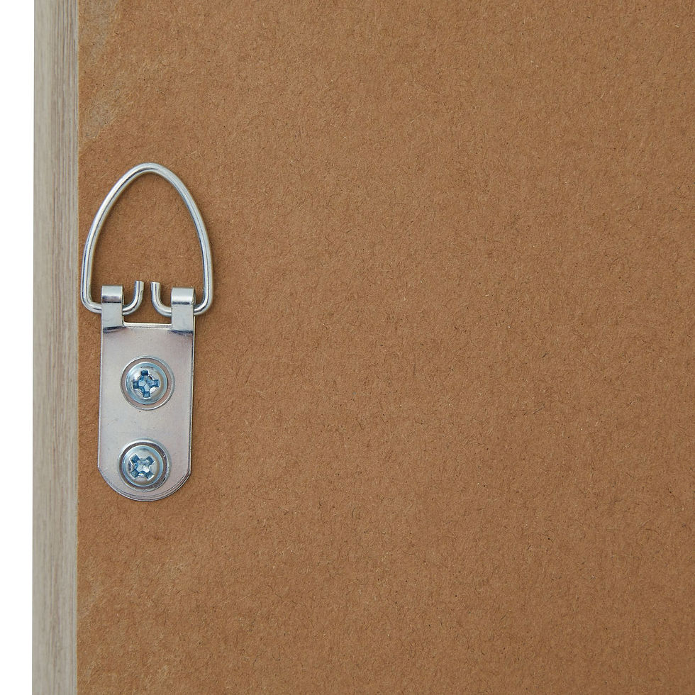 Thumbnail: Watercolour Bracken Fern In Washed Wood Frame