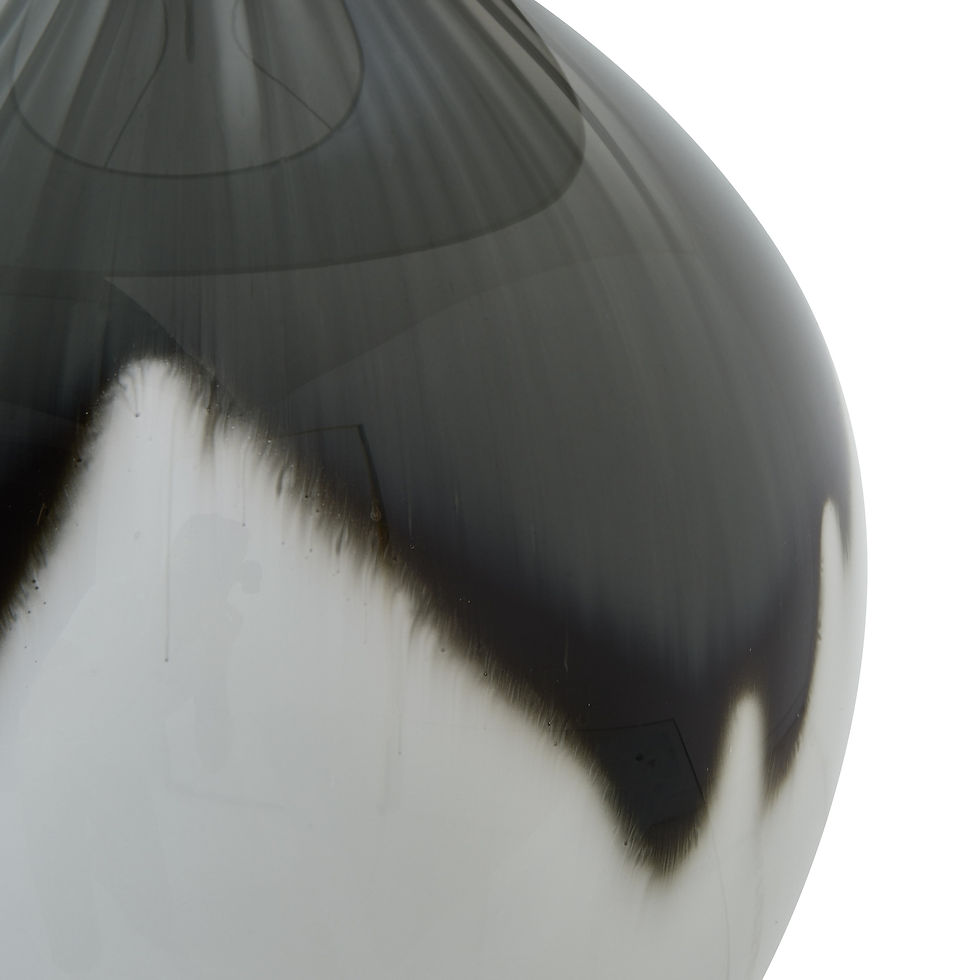 Thumbnail: Grey Shadows Table Lamp With Linen Shade