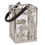 Thumbnail: Silver Stag Hurricane Square Lantern With Black Strap