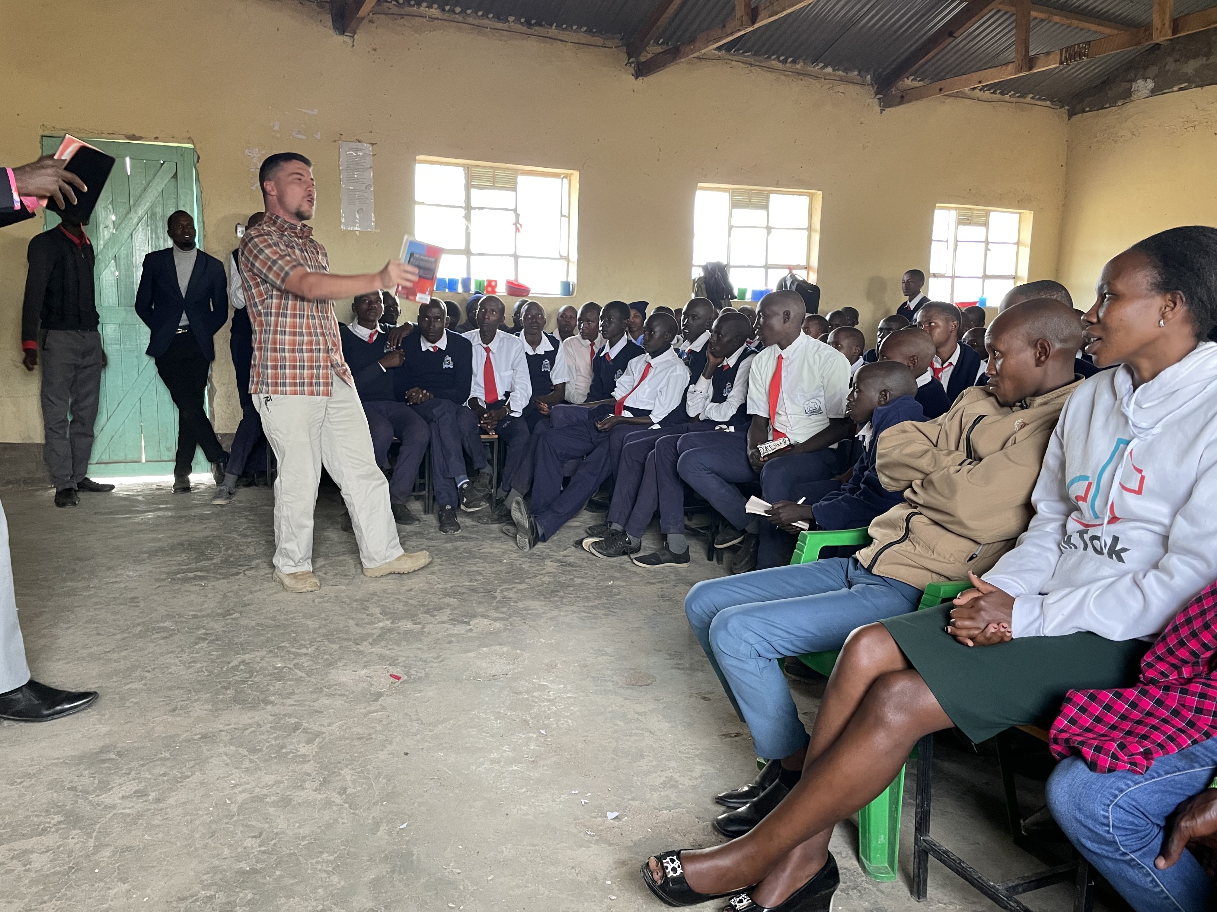 Ngoswani School - 86 Bibles given out! content media