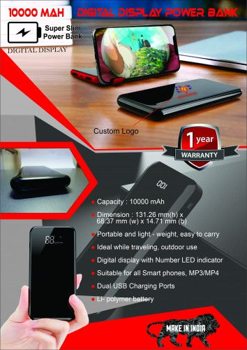 Digital Display Power Bank