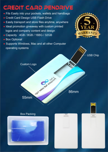 Credit Card Pendrive