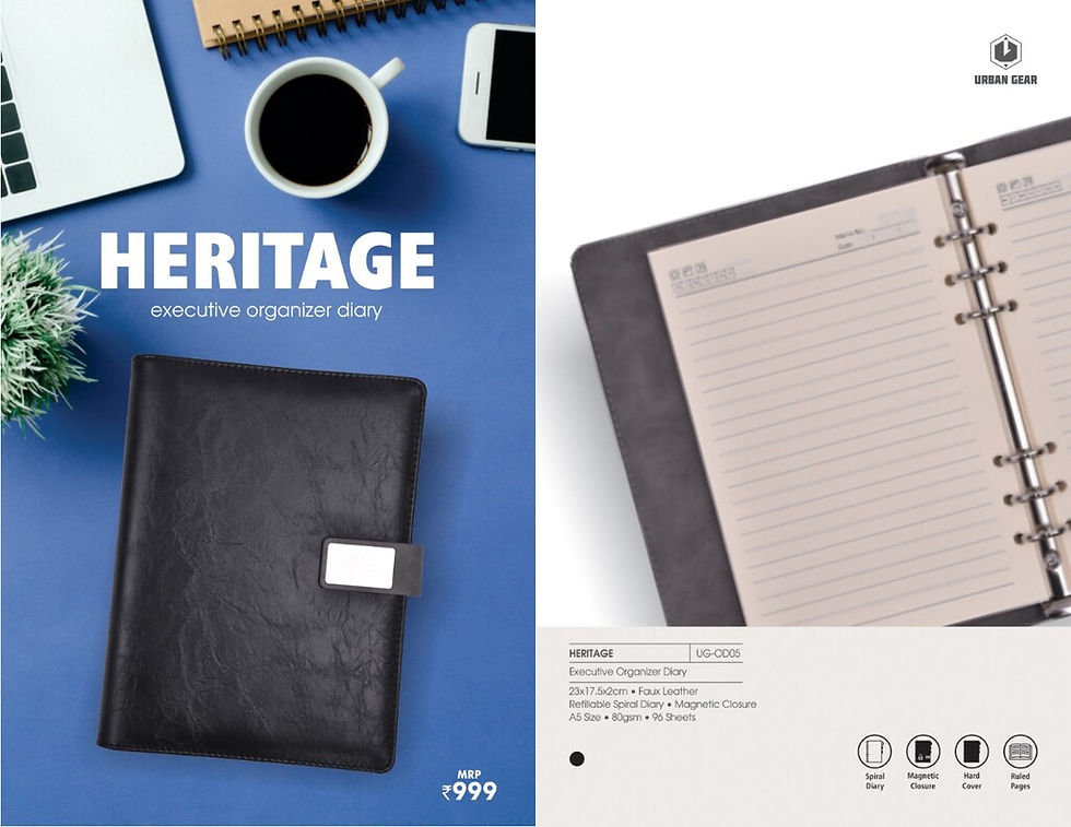 Executive Organizer Diary - HERITAGE