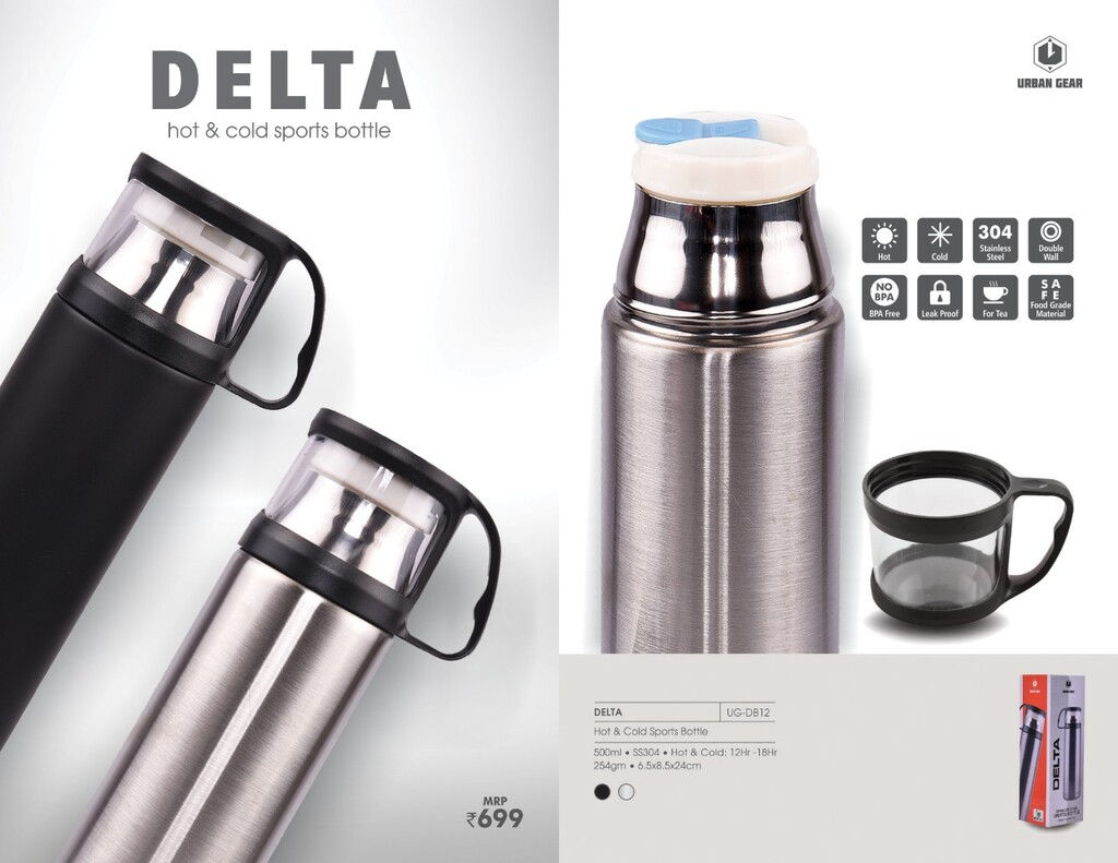 Stainless Steel Hot & Cold Bottle - DELTA