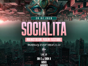 PURIM |  SOCIALITA 25+