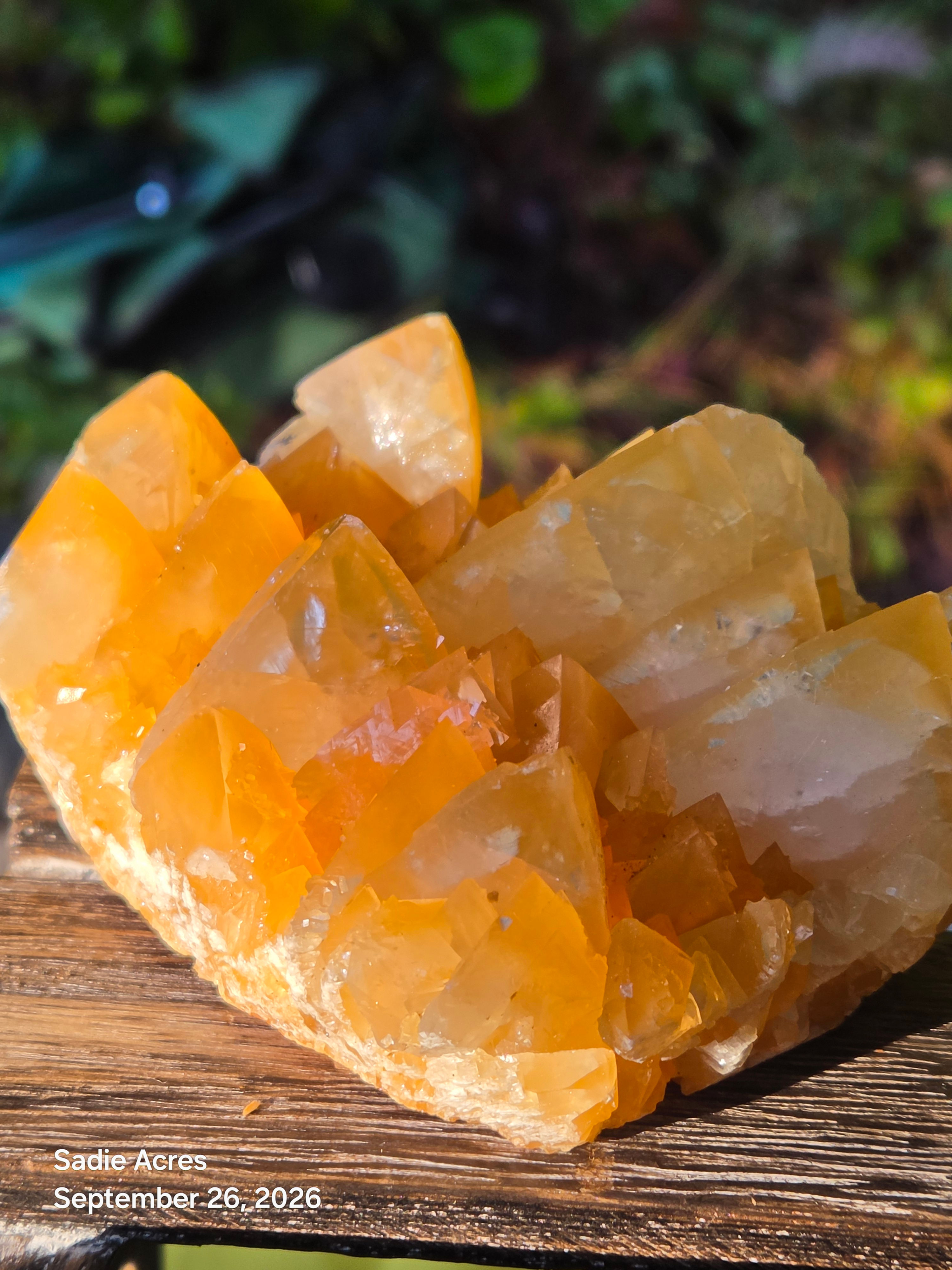 Yellow Calcite Cluster