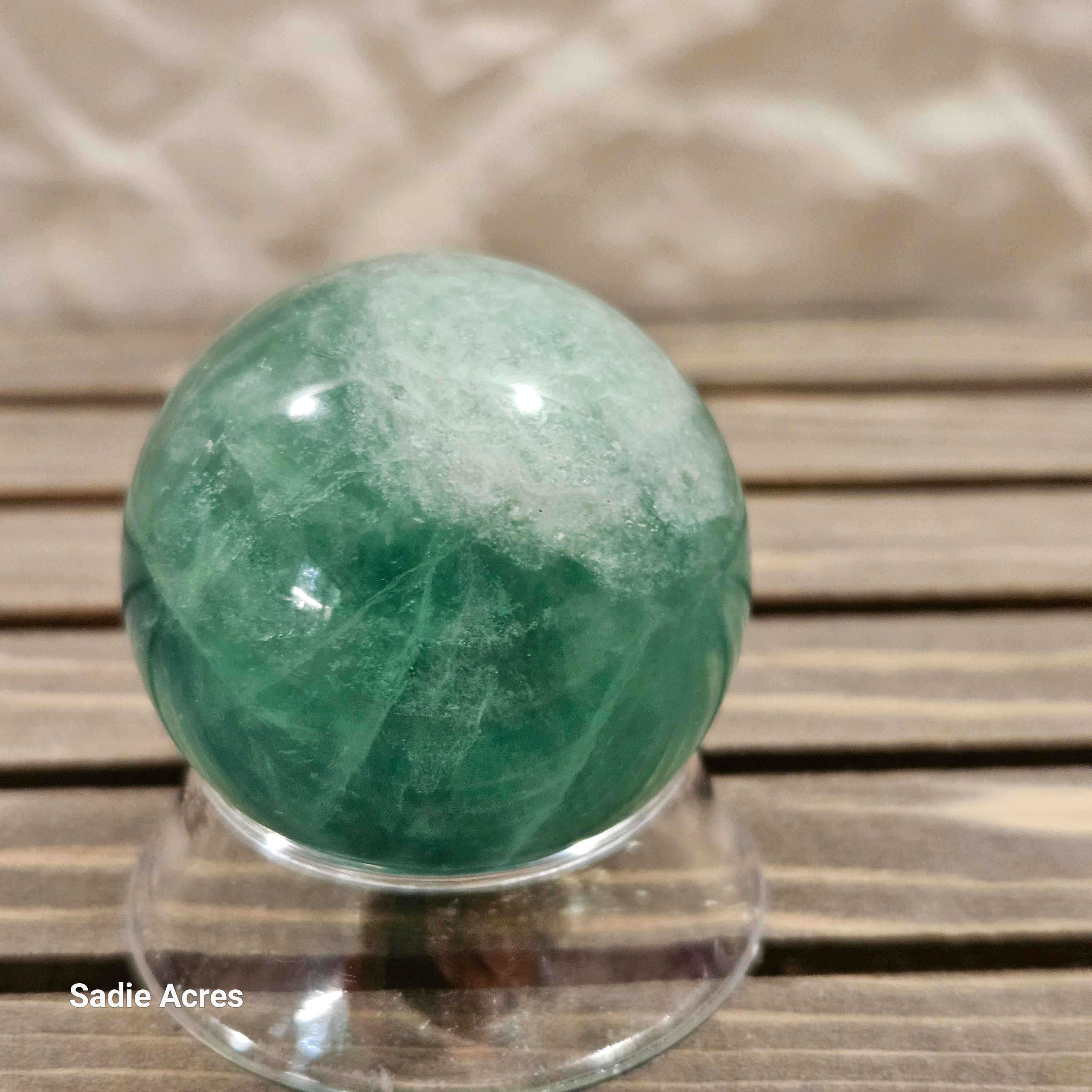 Rainbow Fluorite Sphere