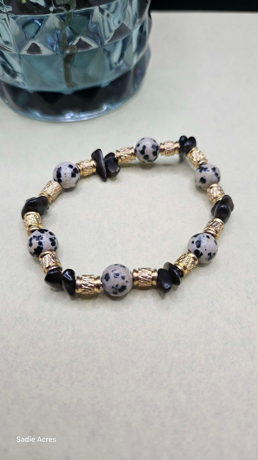 : Golden Dalmation Bracelet