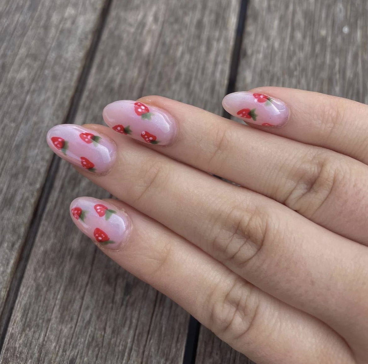 Nail detail published by T's Beauty Stop