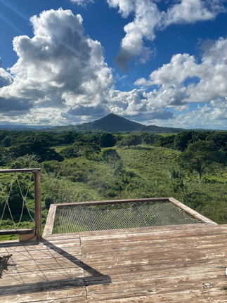 Morning view from the dome