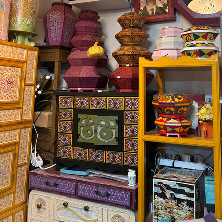 韓紙工芸のお店