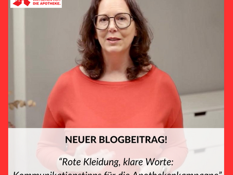Rote Kleidung, klare Worte: Kommunikationstipps für die Apothekenkampagne