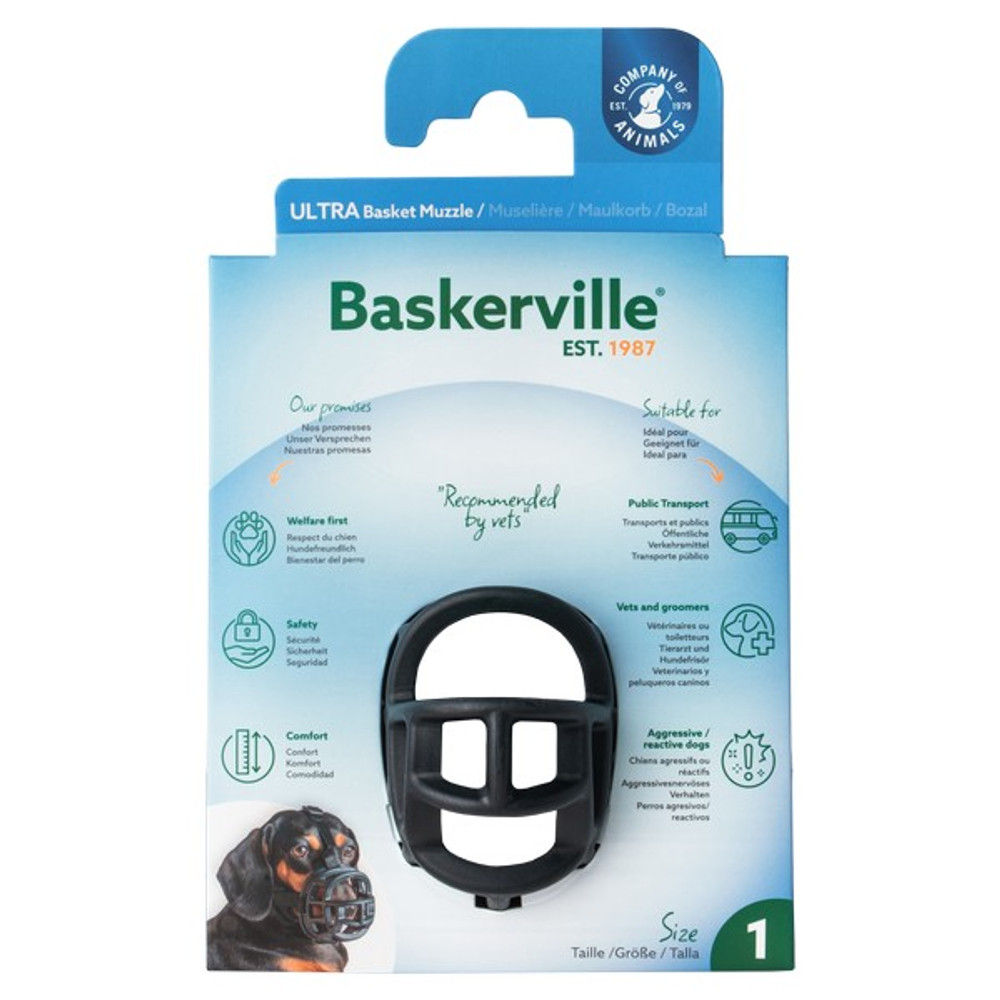 Baskerville Ultra Muzzle Size 1