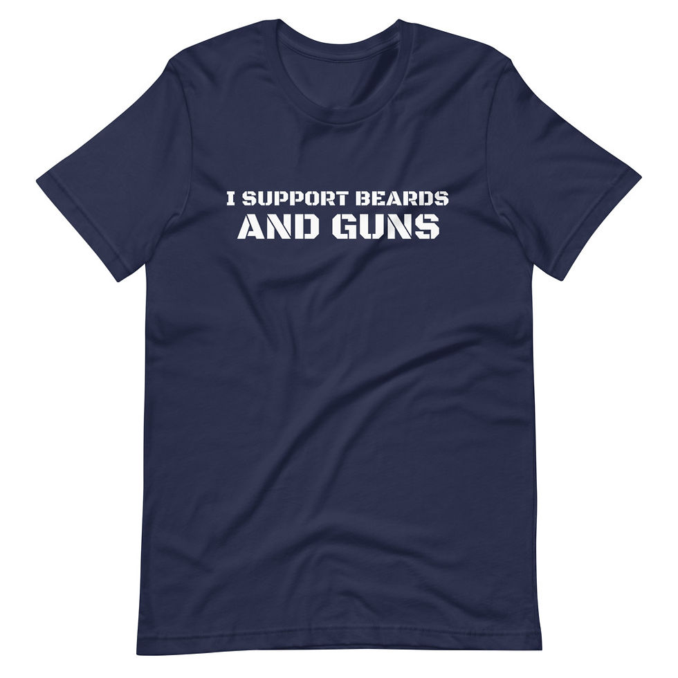 Thumbnail: Beards and Guns Unisex T-Shirt