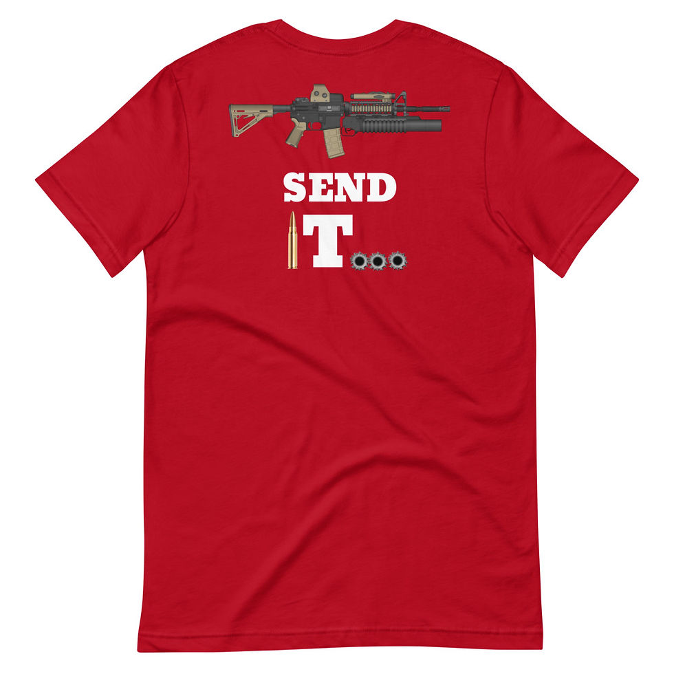 Thumbnail: SEND IT Short-Sleeve Unisex T-Shirt