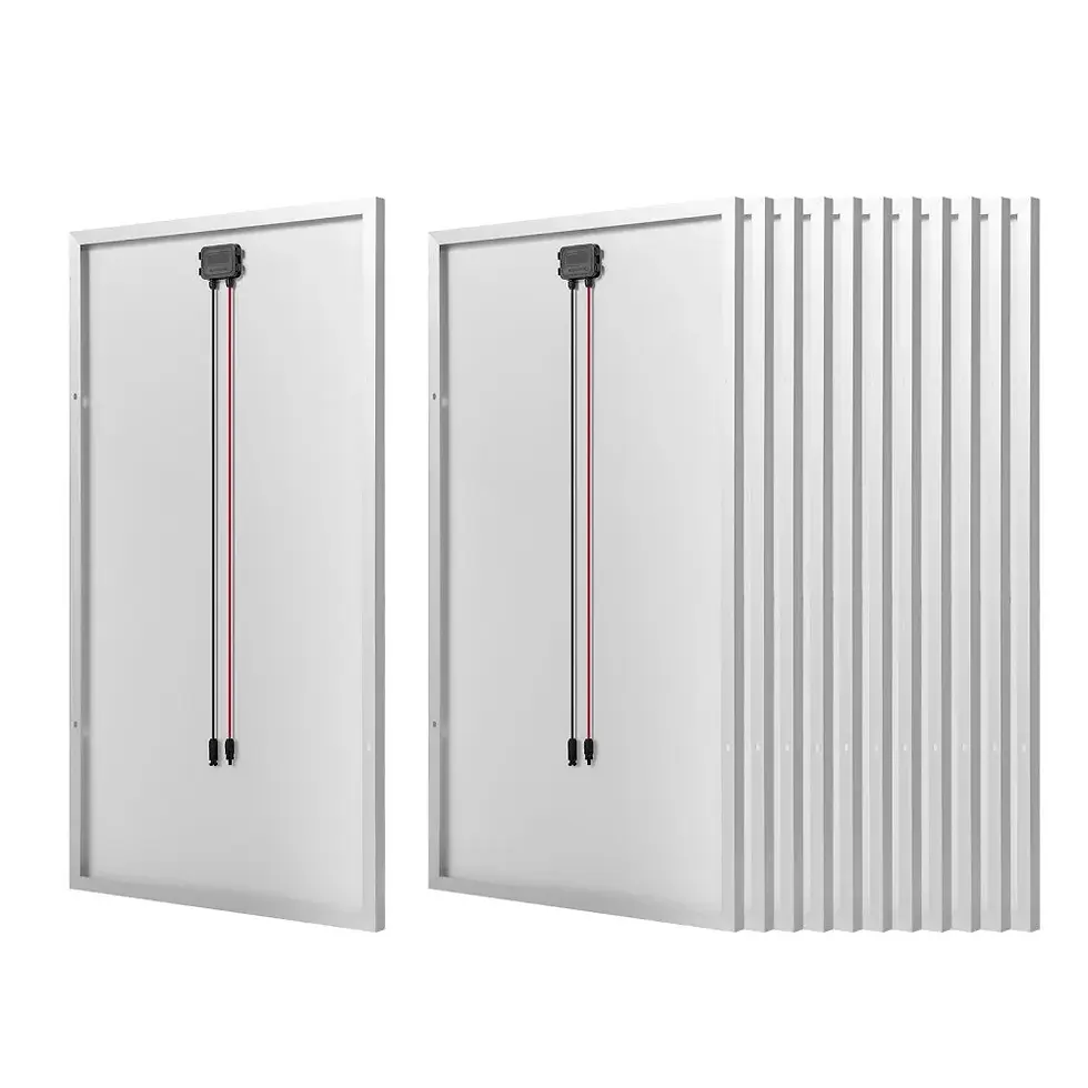 Miniature : VEVOR Kit solaire complet hors réseau 2400W 48V, avec 12 panneaux solaires