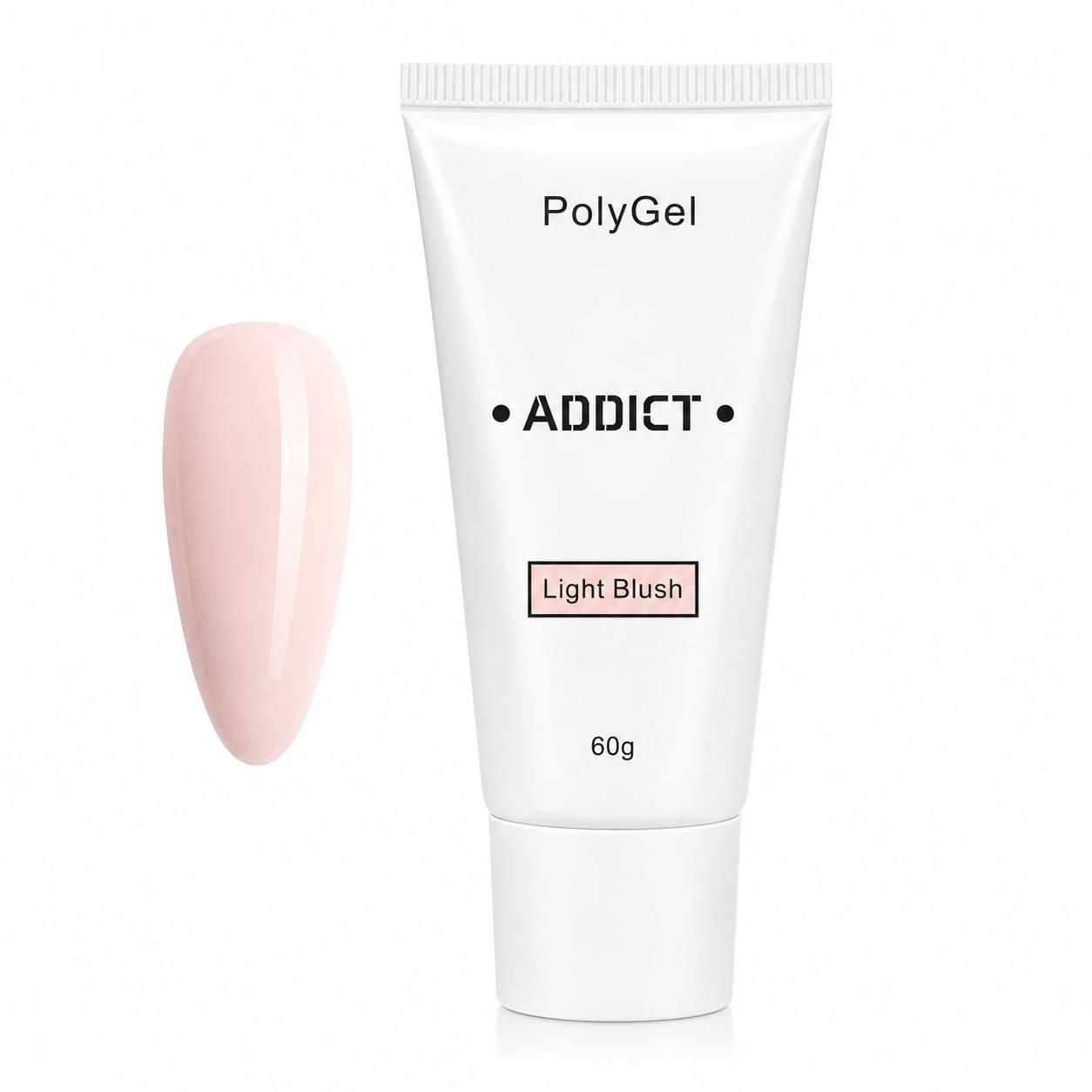 ADDICT פוליג'ל LIGHT BLUSH 60 גרם
