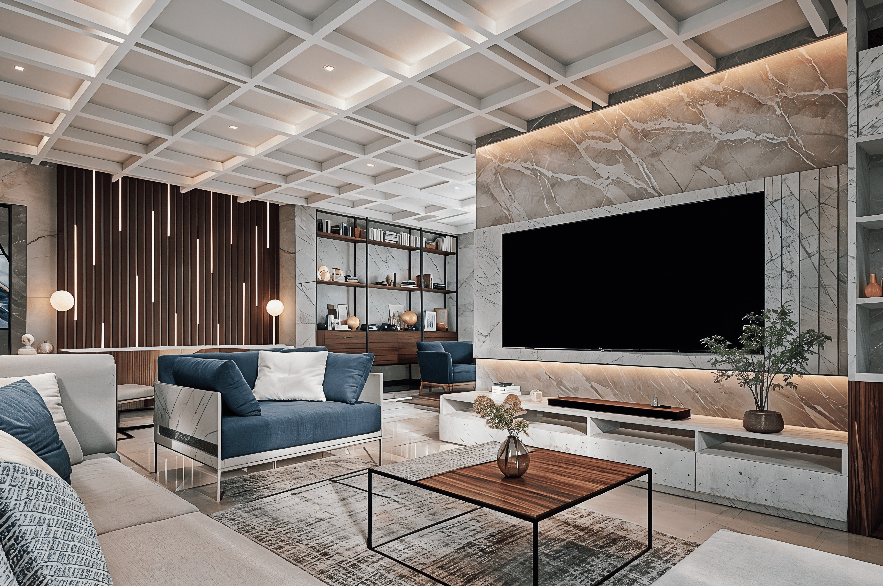 Residences at JW Marriott Quito common area rendering