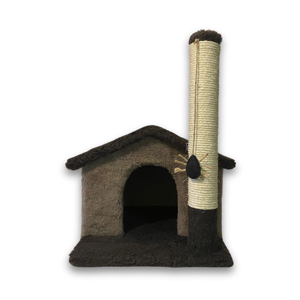 Дряпка Природа Шале коричнева 38x50x53 см