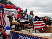 A traditional July 4 parade, with an extra spring in the step, as Juneau celebrates USA at 250