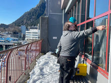 Rite of spring: Window washing