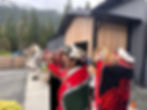 The Yaaw Tei Yi Dancers perform during the grand opening of Two Coppers Casino on Wednesday, July 1, 2026. (Mark Sabbatini / Juneau Independent)