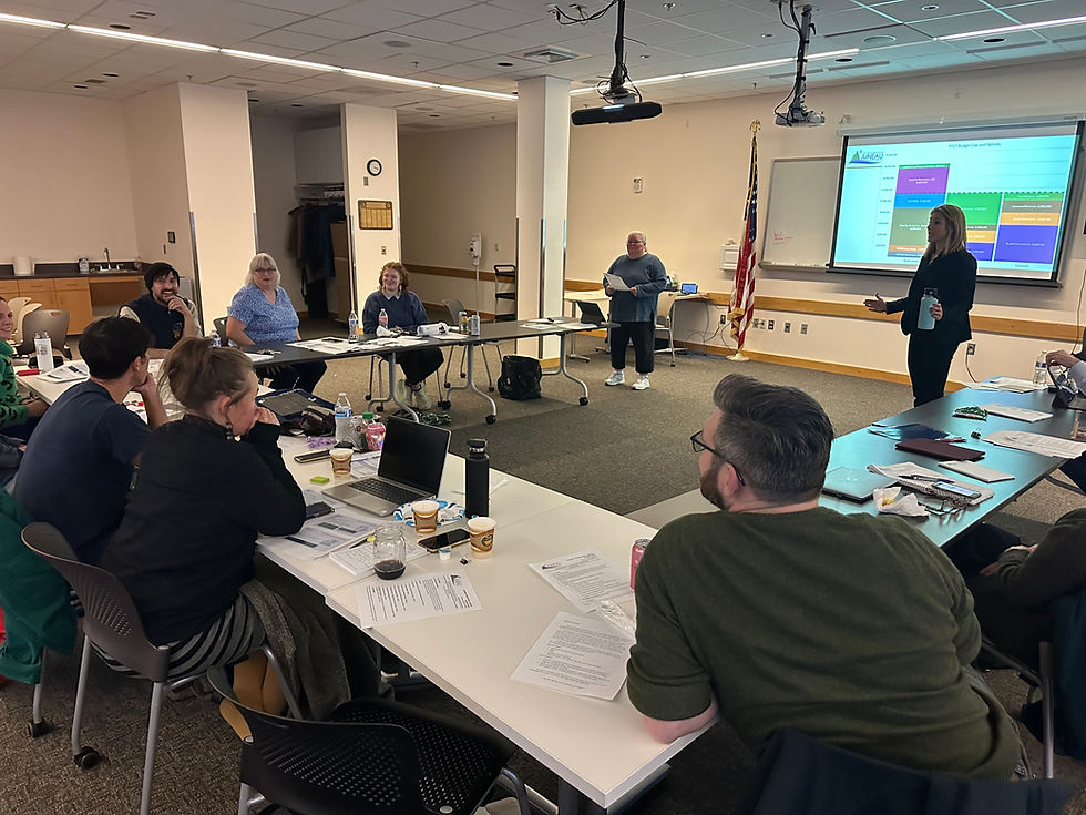 Assembly sketches out map through rough financial terrain at annual retreat