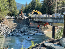 State hopes to reopen flood-damaged Back Loop Bridge by Tuesday