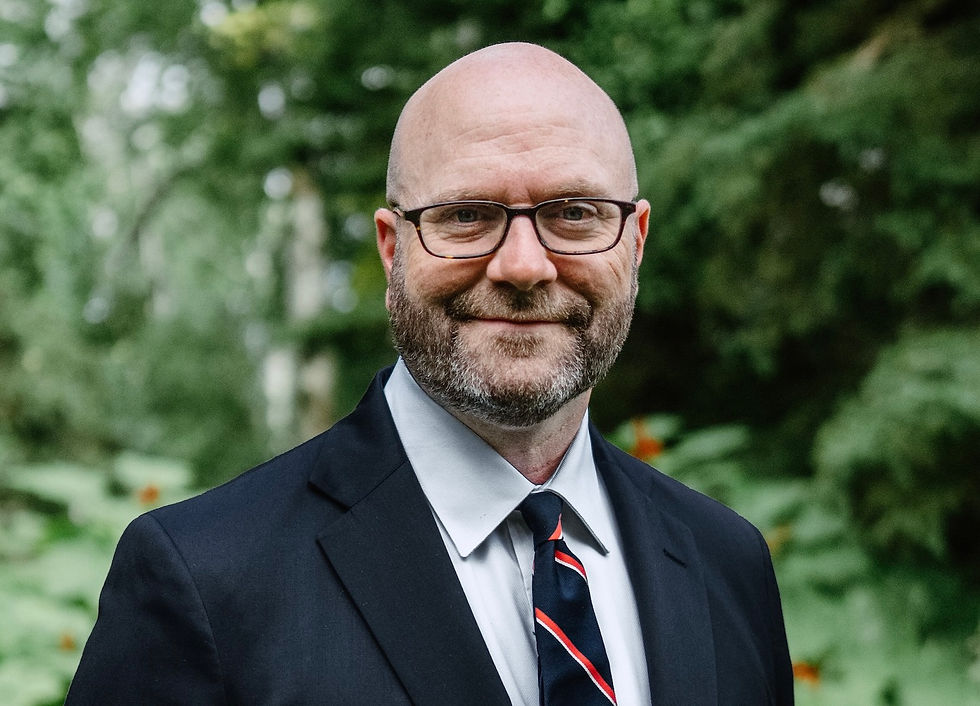 Stephen Cox, seen here in a headshot provided by the Alaska Department of Law, was named Alaska’s attorney general-designee by Gov. Mike Dunleavy on Thursday, Aug. 28, 2025. (Briana Binder/Marmot Creative)
