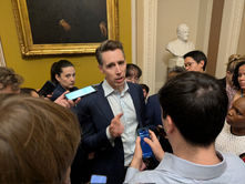 US Senate votes to advance Republican mega-bill in tense late-night session