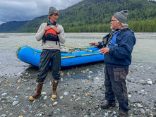 Raft guides learn the sticks on an ever-changing Haines river