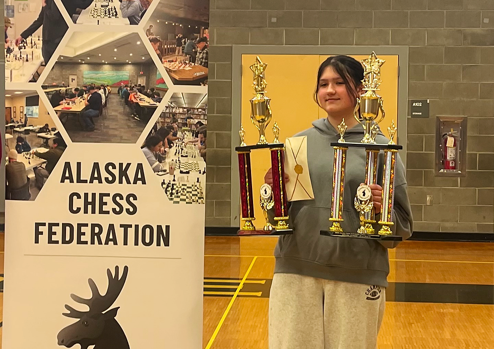 Chess a winning move for Ukrainian teen who takes girls’ title at state tournament, gains rank at nationals