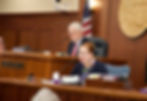 Liz Clark, secretary of the Alaska State Senate, reads a proclamation by Gov. Mike Dunleavy ordering a special legislative session to consider gas pipeline legislation at the beginning of the 30-day session on Thursday, May 21, 2026. (Mark Sabbatini / Juneau Independent)