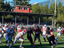 Crimson Bears put on big show in home opener with 41-22 win over East Anchorage