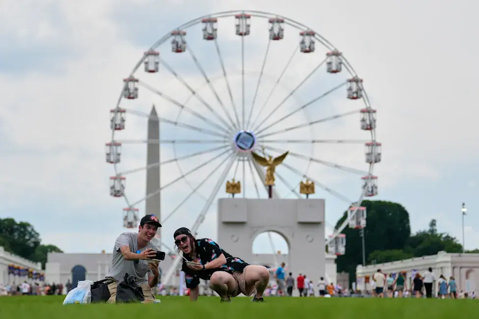 Americana, but not unity, at Trump’s Great American State Fair