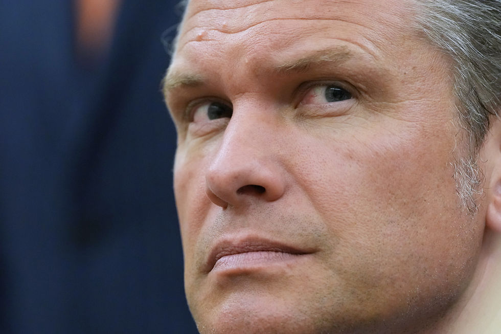 Hegseth says troops will be tested for low testosterone