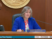 Two Juneau legislators preside over minute-long floor sessions Friday as gasline stalemate persists