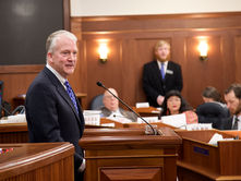 Sullivan focuses on partisan attacks during election year speech to Alaska Legislature