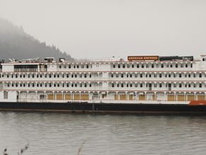 Hull of paddlewheeler could become floating dock for cruise ships in Wrangell