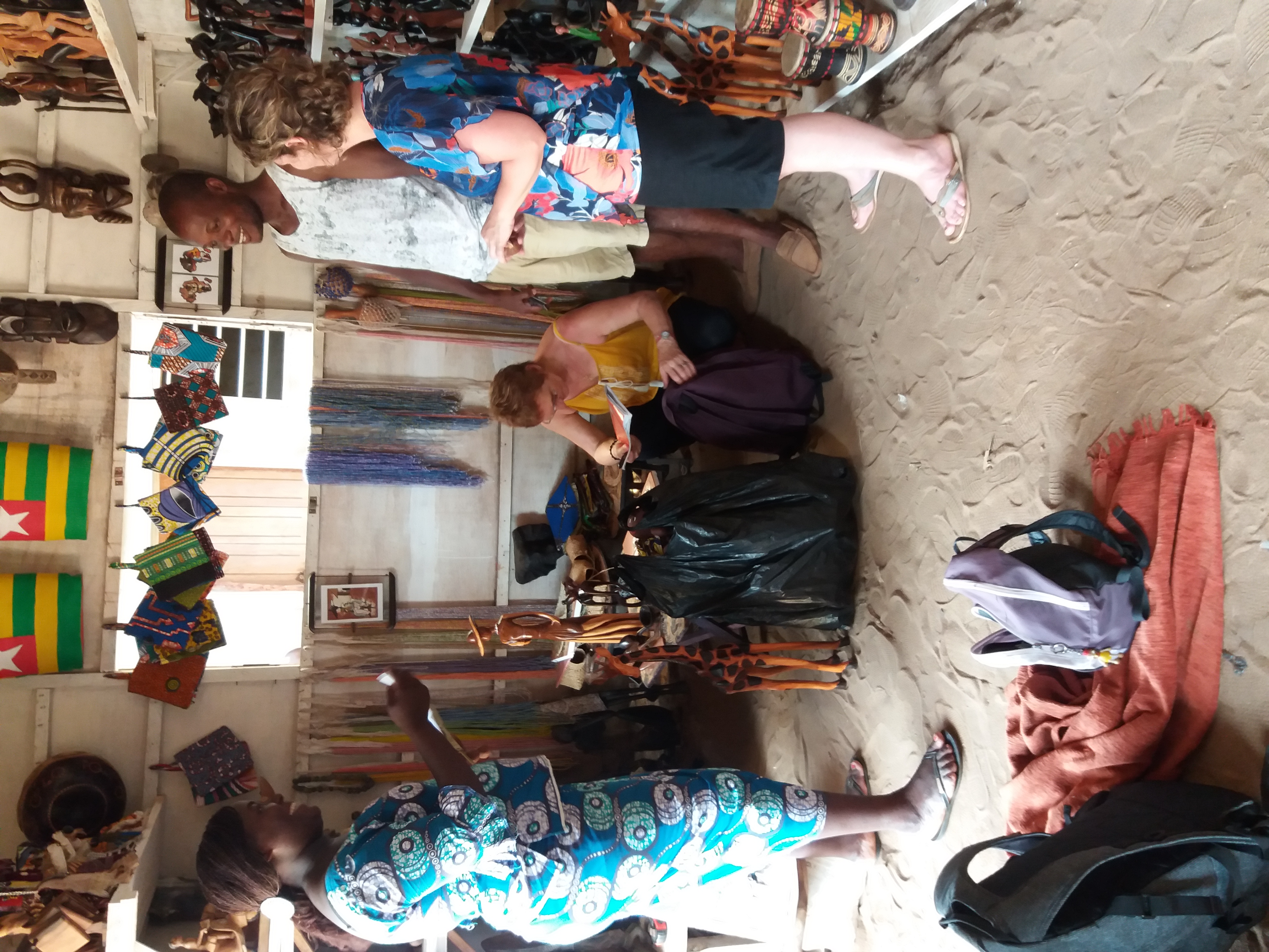 Sika et sa boutique