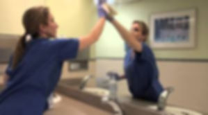 bathroom cleaning