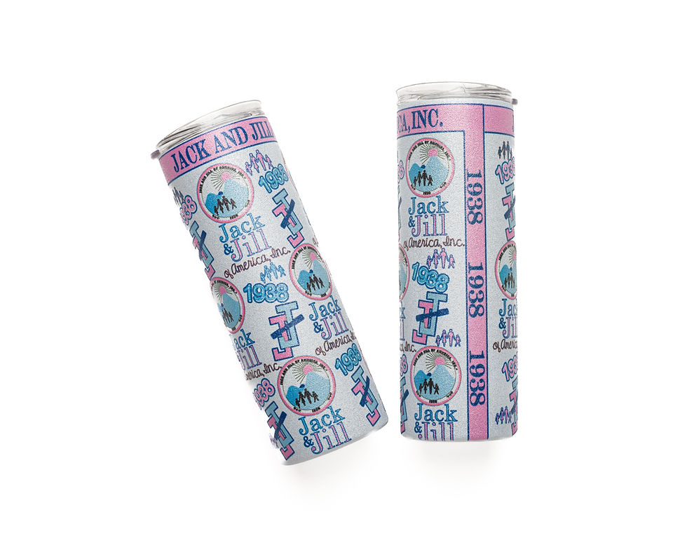 Personalized JJOA - 1938 Glitter Tumbler