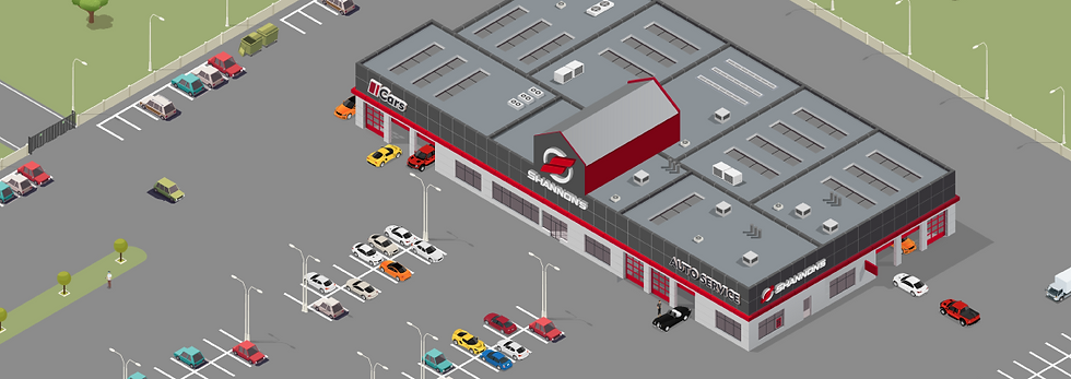 Shannon’s Auto Body wide view