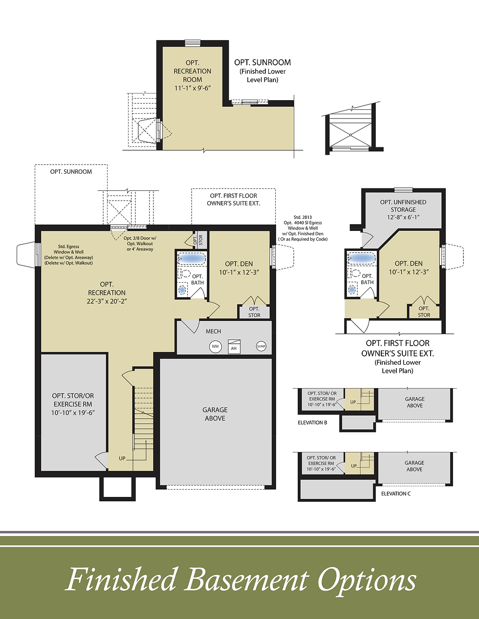 Madison Finished Basement Options