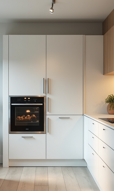 A-modern-kitchen-with-sleek-appliances-and-smart-technology,-showing-convenience-and-style