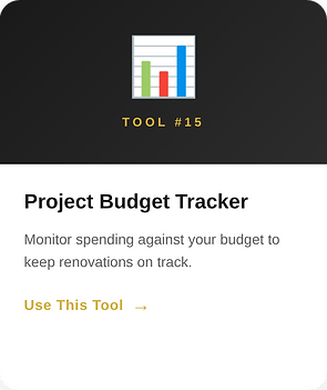 Free Project Budget Tracker