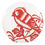 Thumbnail: coaster with image of red bird